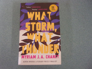 What Storm, What Thunder by Myriam J.A. Chancy (Ex-Library Paperback)