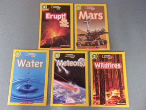 Set of 5 Level 3 Earth Science Readers by National Geographic Kids (Paperback)
