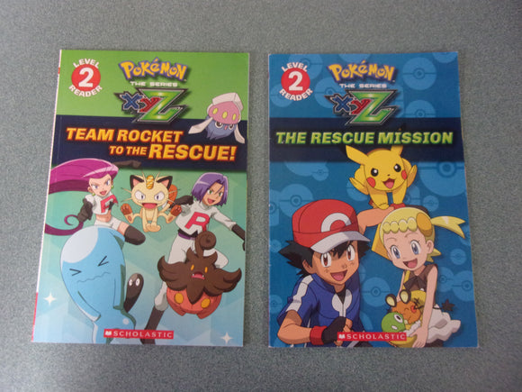 Set of 2 Pokémon: The Series XYZ Level 2 Readers by Scholastic (Paperback)