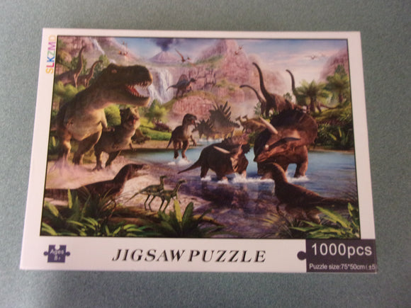 Dinosaur Jigsaw Puzzle (1000 Pieces)