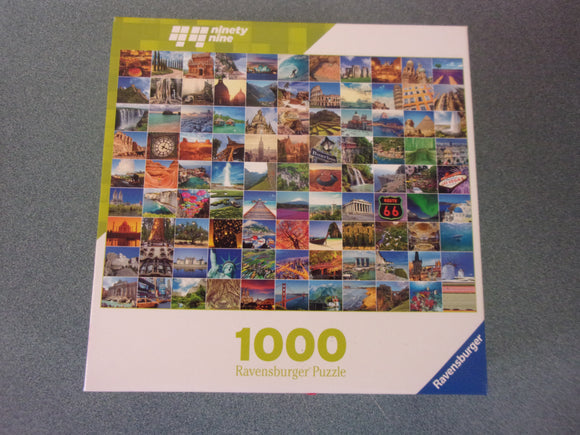 99 Beautiful Places on Earth Ravensburger Puzzle (1000 Pieces)