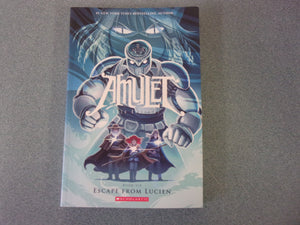 Escape From Lucien: Amulet, Book 6 by Kazu Kibuishi (Paperback Graphic Novel)