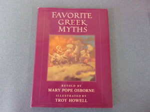 Favorite Greek Myths Retold by Mary Pope Osborne (HC/DJ)