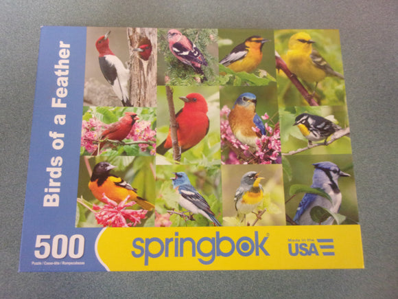 Birds of a Feather Springbok Puzzle (500 Pieces)