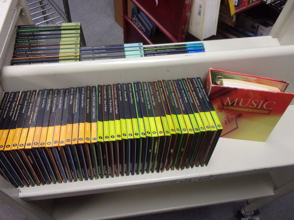 International Masters Classic Composers Set of 62 CDs with Music Guide Book (Music CD Set)