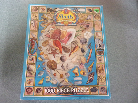 Shells of our Shores White Mountain Puzzle (1000 Pieces)