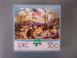 Love Letter From Laramie Charles Wysocki Buffalo Puzzle (300 Pieces)