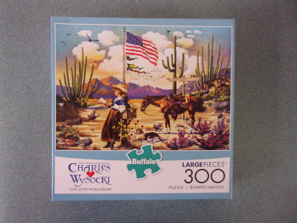 Love Letter From Laramie Charles Wysocki Buffalo Puzzle (300 Pieces)