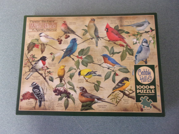 Popular Backyard Wild Birds of North America Cobble Hill Puzzle (1000 Pieces)