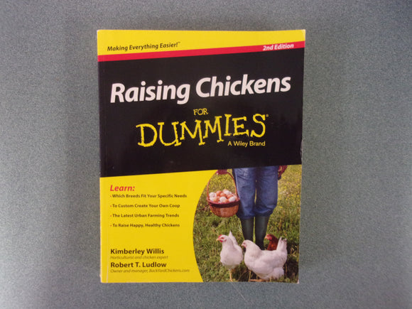Raising Chickens for Dummies by Kimberley Wilis (Paperback)