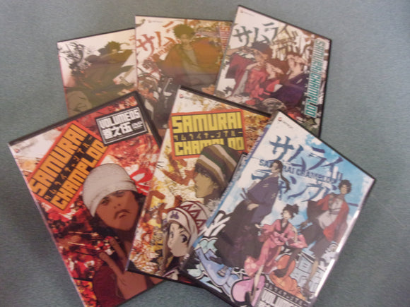 Samurai Champloo: Volume 1 and 3-7 - Missing Volume 2 (DVD)