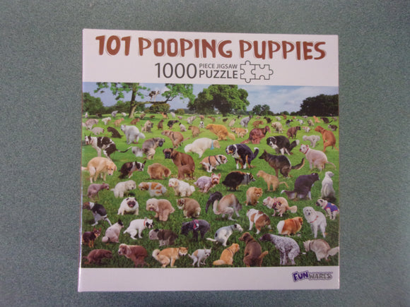 101 Pooping Puppies Puzzle (1000 Pieces)