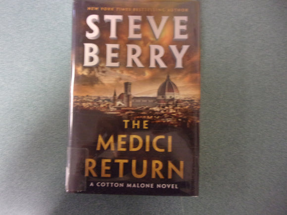 The Medici Return: Cotton Malone, Book 19 by Steve Berry (Ex-Library HC/DJ) 2025!