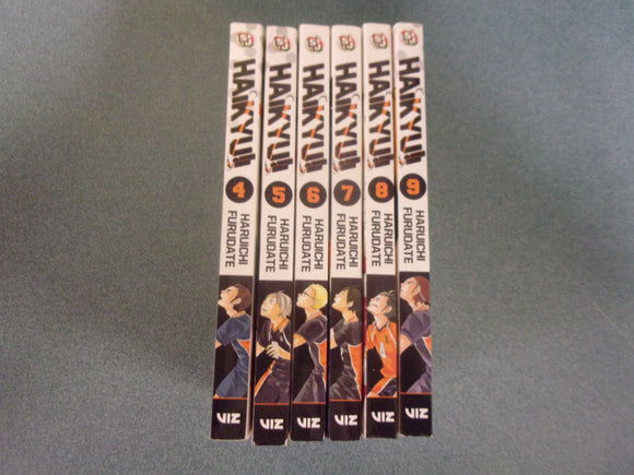Haikyu!!: Vol. 4-9 by Haruichi Furudate (Paperback)