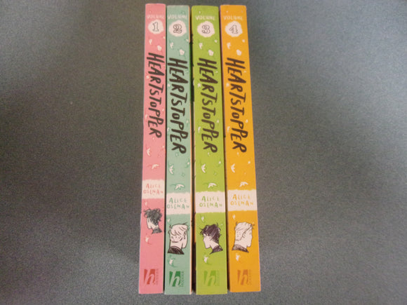 Heartstopper Graphic Novel: Volumes 1 – 4 by Alice Oseman (Trade Paperback)