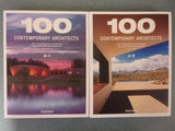 100 Contemporary Architects by Philip Jodidio (2 Volume Paperback Set in Cardboard Slipcase)