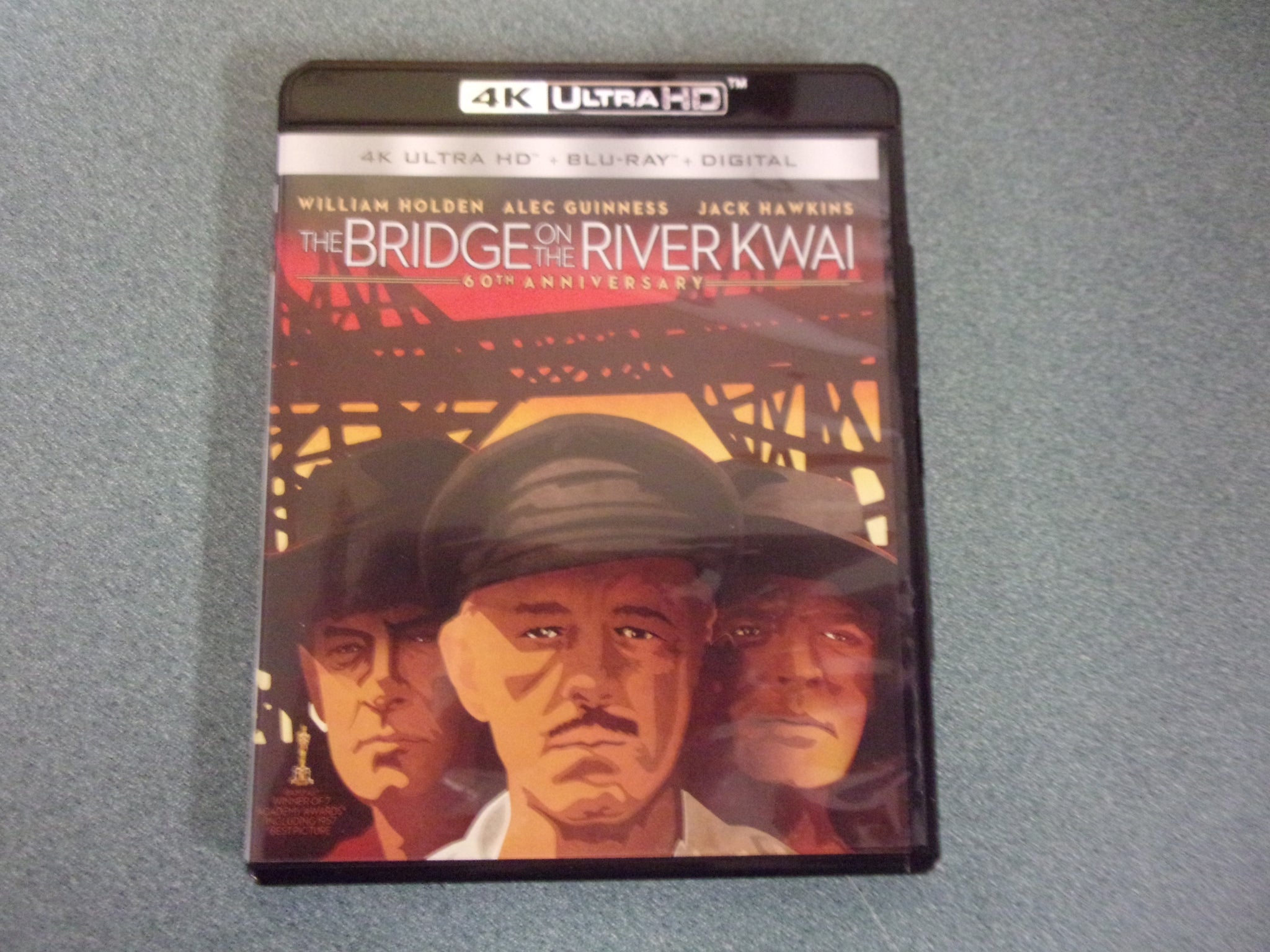 Blu Rivers Bridge On The River Kwai: 60th Anniversary (4K Ultra HD + Blu-ray ...