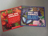 Why Are Animals: Red, Purple, Green, Orange, Blue, or Yellow? Set by Melissa Stewart (Paperback)
