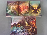 Percy Jackson & The Olympians: Books 1-5 by Rick Riordan (Paperbacks in a Cardboard Slipcase)