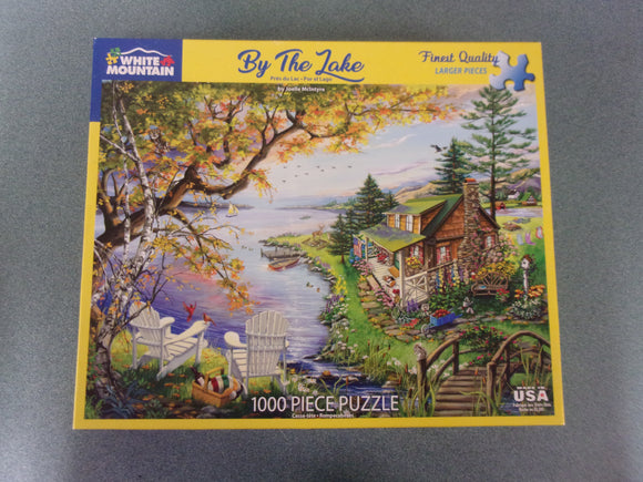 By the Lake White Mountain Puzzle (1000 Pieces)