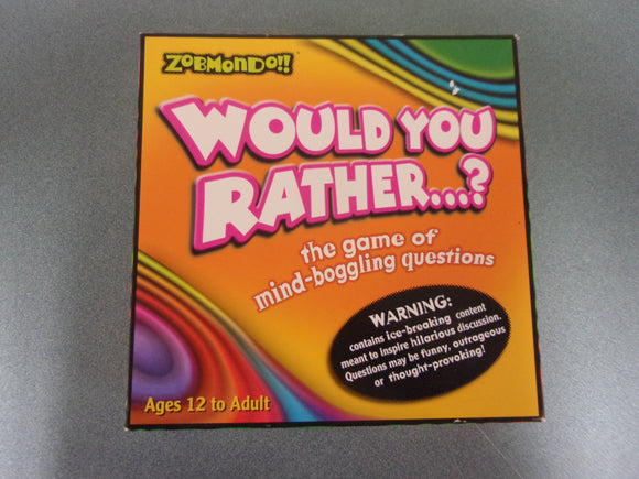 Would You Rather?: The Game of Mind-Boggling Questions
