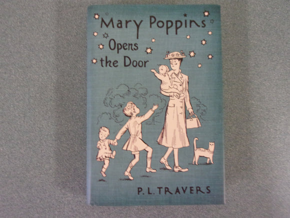 Mary Poppins Opens The Door: Mary Poppins, Book 3 by P.L. Travers (Ex-Library HC/DJ)