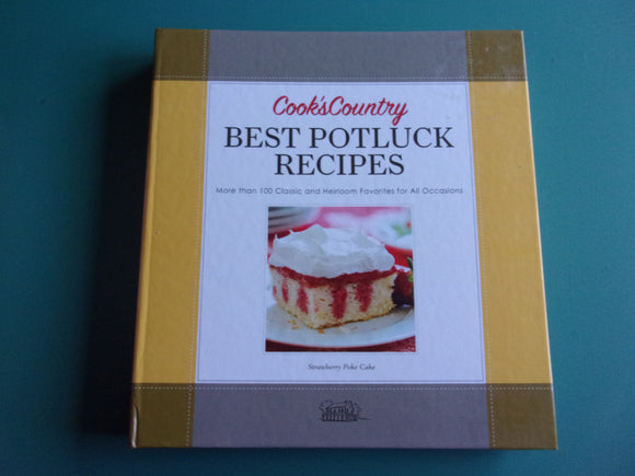Cook's Country Best Potluck Recipes (HC Spiral)