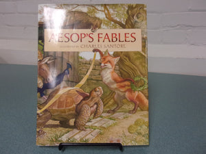 Aesop's Fables Picture Book illustrated by Charles Santore (HC) Kohl's Cares Edition