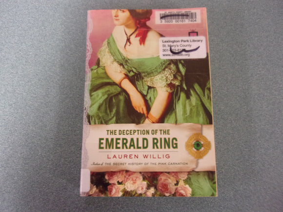 The Deception Of The Emerald Ring by Lauren Willig (Ex-Library Paperback)