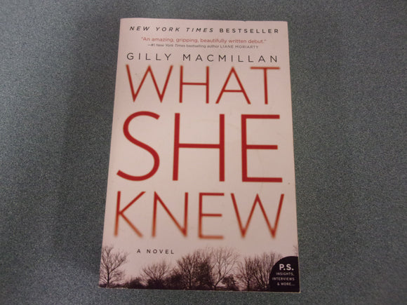 What She Knew by Gilly Macmillan (Trade Paperback)