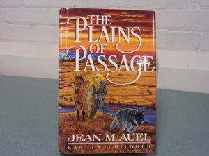 The Plains Of Passage: Earth's Children by Jean M. Auel (HC/DJ)