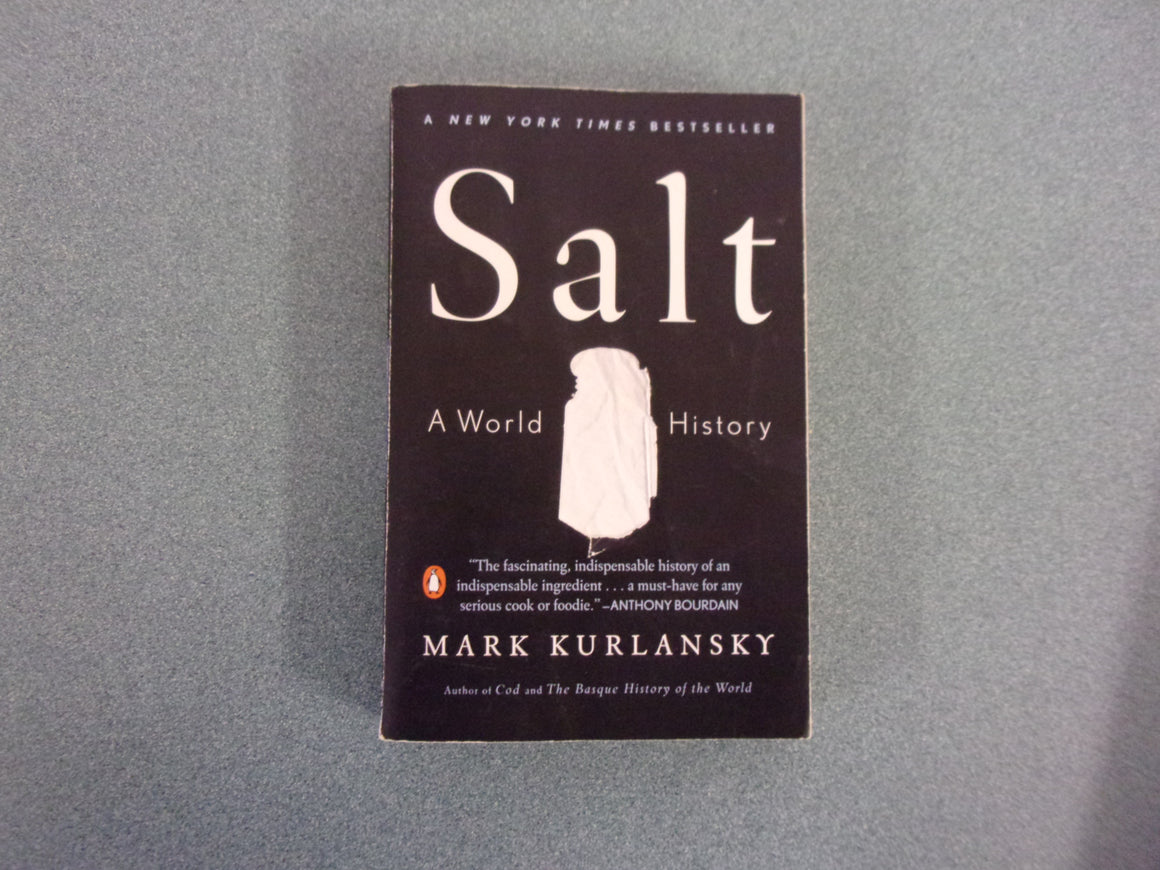 Salt A World History by Mark Kurlansky (Trade Paperback) Friends of