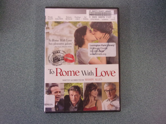 To Rome with Love (Ex-Library DVD)