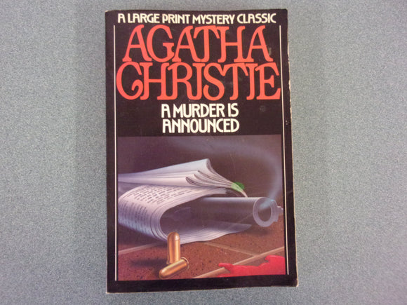 A Murder is Announced by Agatha Christie (Paperback)