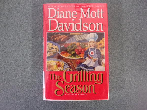 The Grilling Season, by Diane Mott Davidson (Ex-Library HC/DJ)