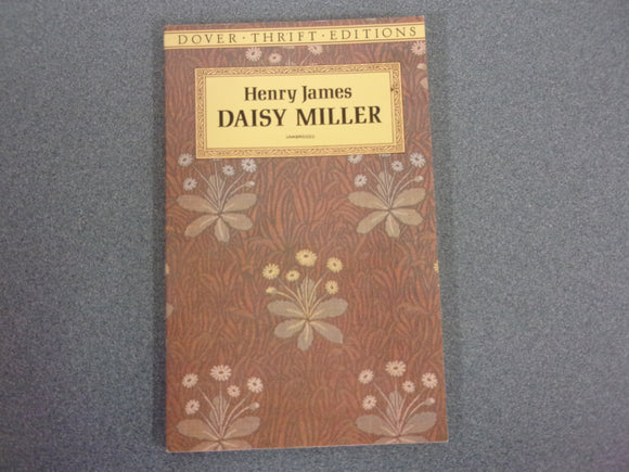 Daisy Miller by Henry James (Paperback)