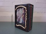 The Trouble Begins: A Box of Unfortunate Events, Books 1-3 (The Bad Beginning, The Reptile Room, The Wide Window) by Lemony Snicket (HC)