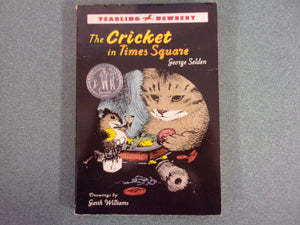 The Cricket In Times Square by George Selden (Paperback) Like New!
