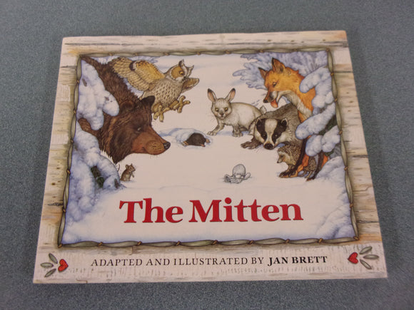 The Mitten by Jan Brett (Baby Board Book)