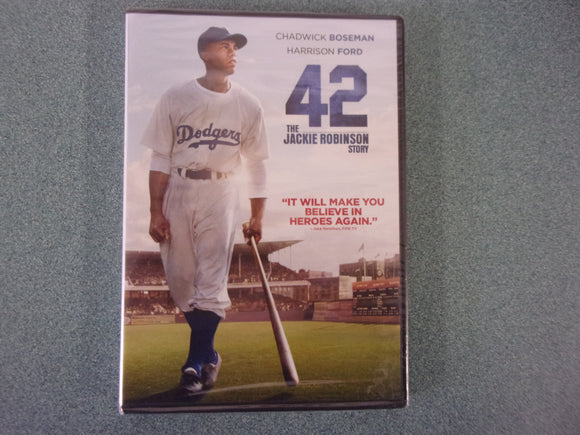 42: The Jackie Robinson Story (Choose DVD or Blu-ray Disc)