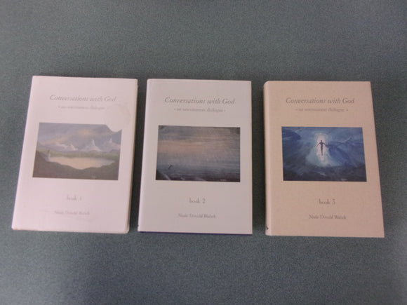 Conversations With God, Books 1-3 by Neale Donald Walsch (HC/DJ)