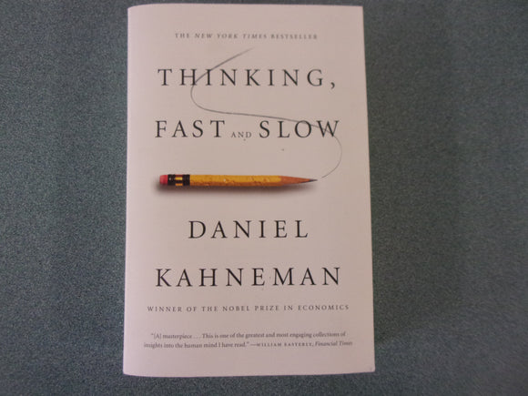 Thinking, Fast and Slow by Daniel Kahneman (Paperback)
