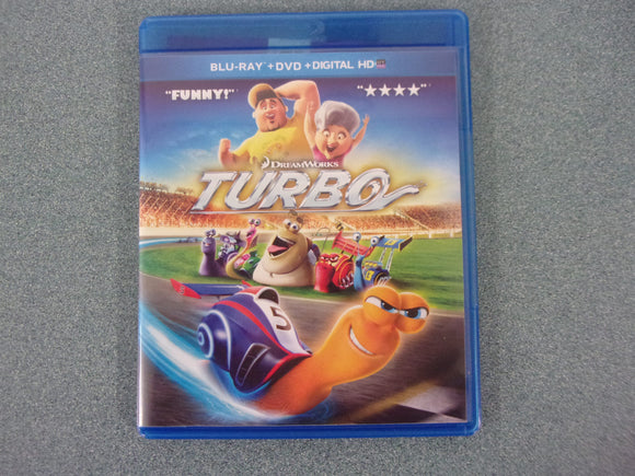 Turbo (Choose DVD or Blu-ray Disc)