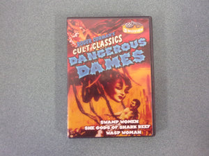 Dangerous Dames: Swamp Women/She Gods of Shark Reef/Wasp Woman(DVD)