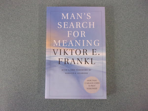 Man's Search For Meaning by Viktor E. Frankl (Trade Paperback)