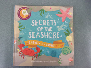 Secrets of the Seashore: A Shine-A-Light Book by Carron Brown (HC)