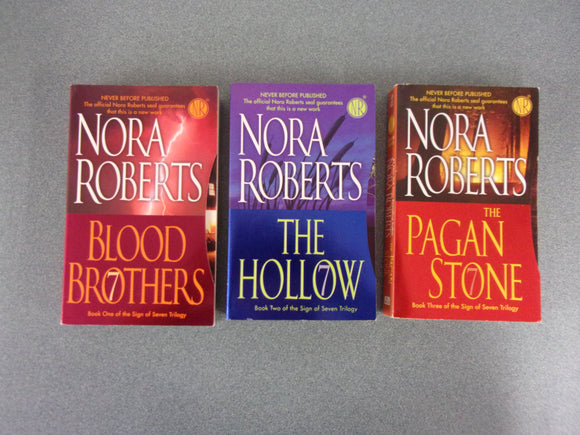 The Sign of Seven Trilogy by Nora Roberts (Paperback Boxed Set)