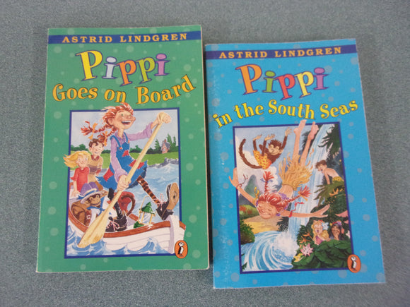 Pippi Goes on Board & Pippi in the South Seas by Astrid Lindgren (Paperback)