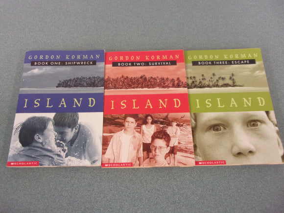 Island Trilogy: Shipwreck / Survival / Escape by Gordon Korman (Paperback)
