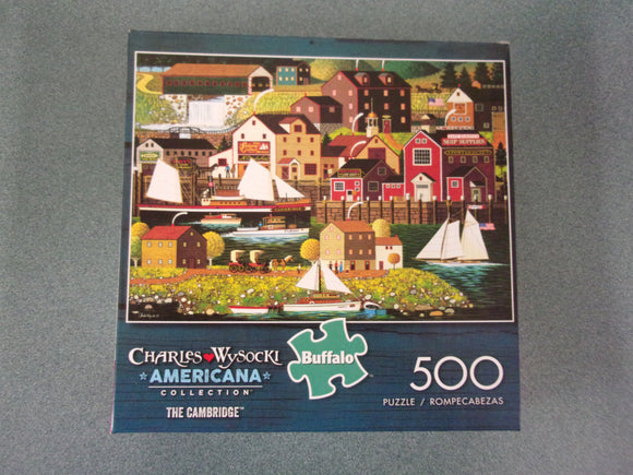 Charles Wysocki's Americana: The Cambridge Puzzle (500 Pieces)